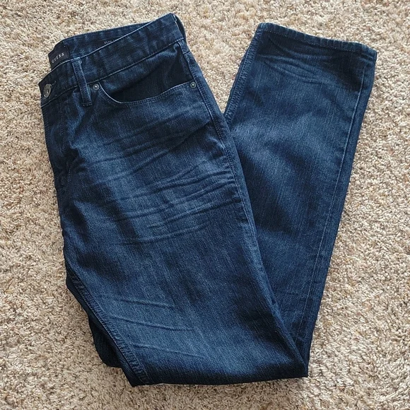 Last Chance, Guess jeans, men's dark blue - Picture 3 of 4